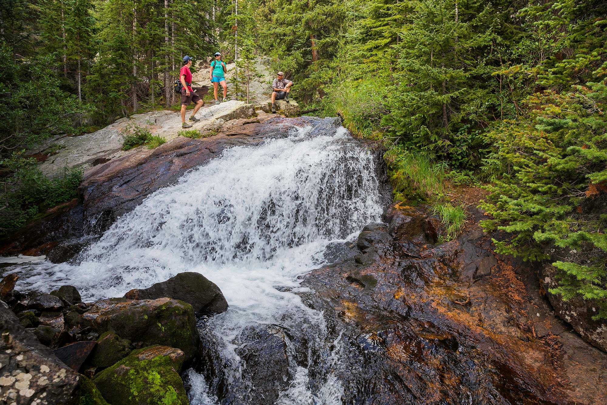 Bridge Falls -Martin Gulch Falls -Drop Three