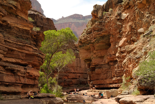 Canyon Creek Falls Take-out