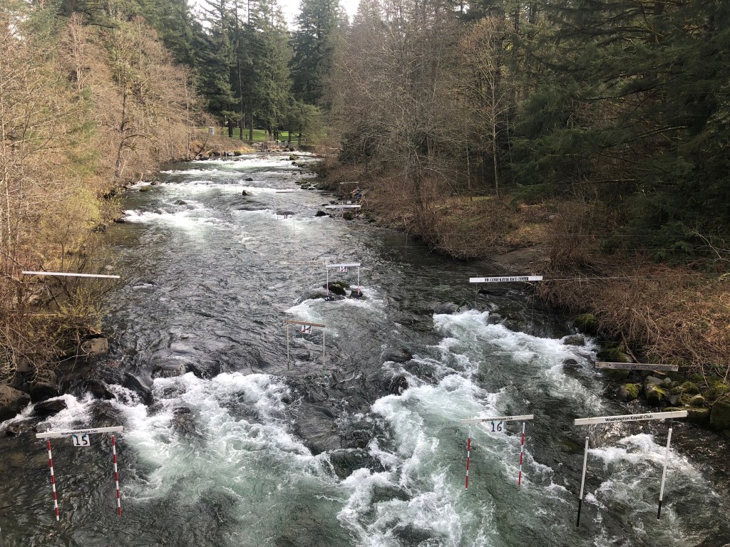 Cedar River Slalom Course at Landsburg