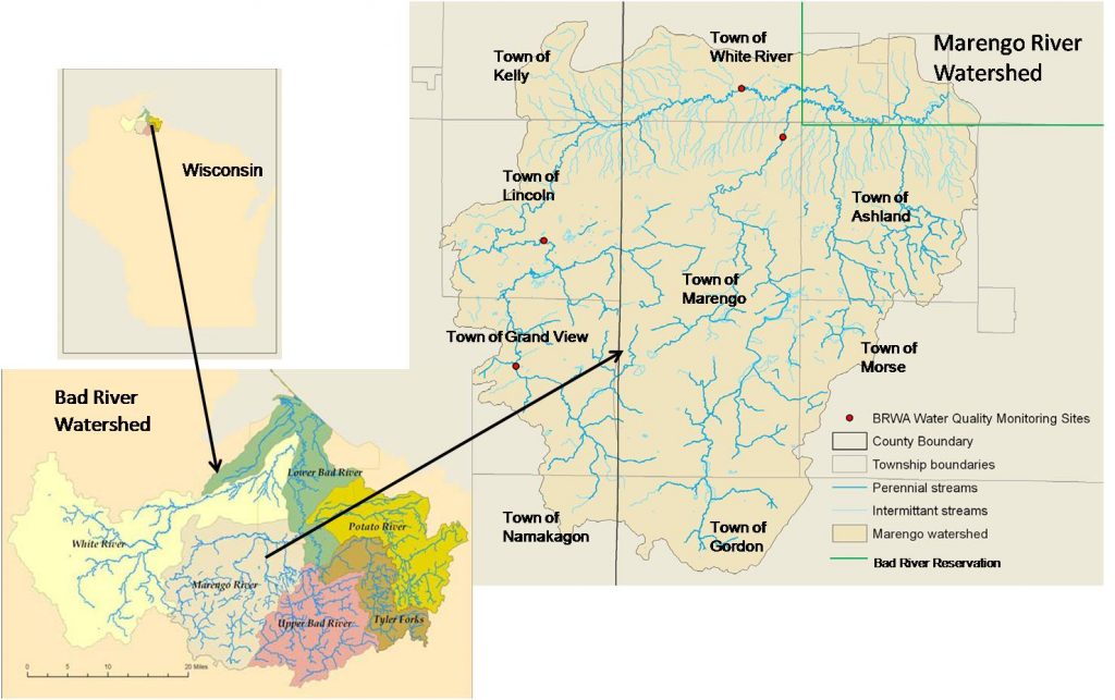 Confluence, Marengo River