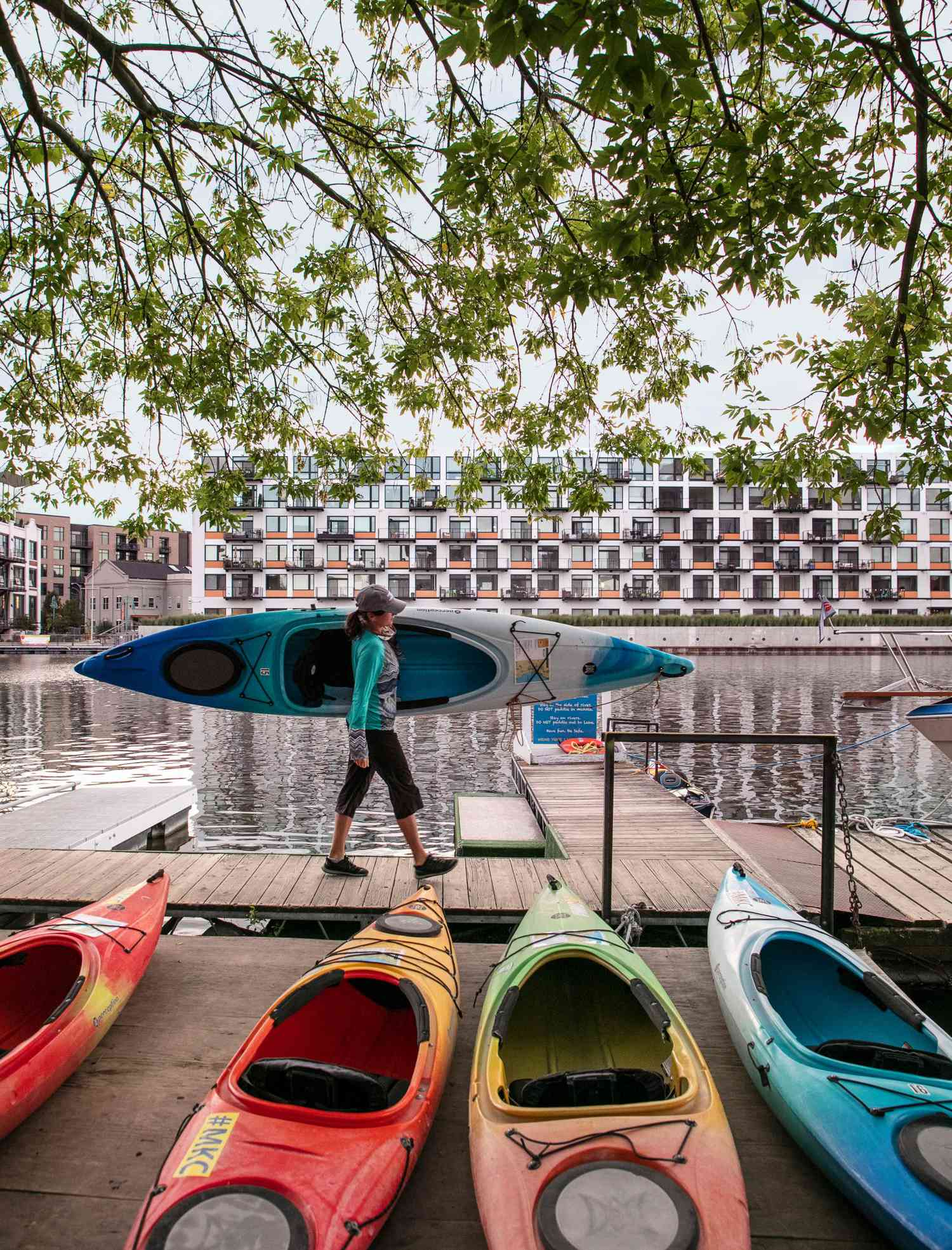 Confluence: Wilson Creek (Combined drainage becomes 17.4 sq.mi.)