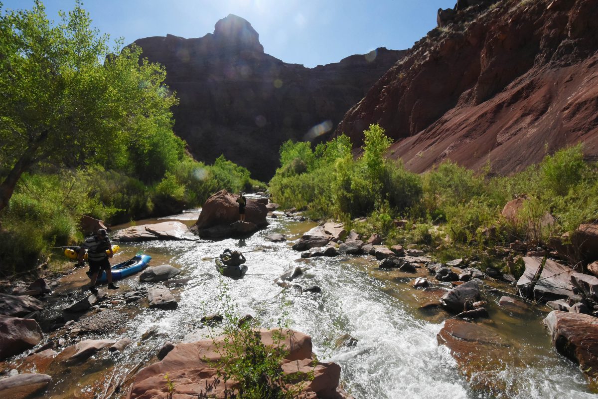 Coyote Gulch - take out