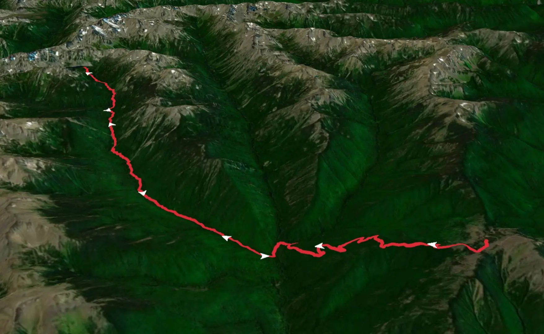 Deer Park Three Forks Trailhead Put-In