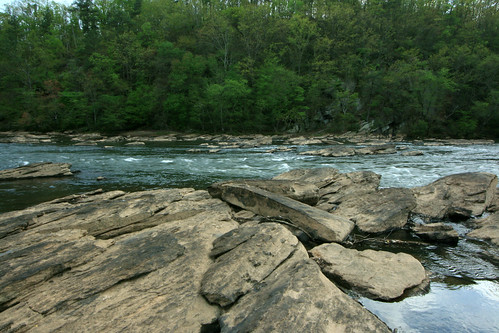 Devils Race Course Shoals - The Chute - Second set of Ledges