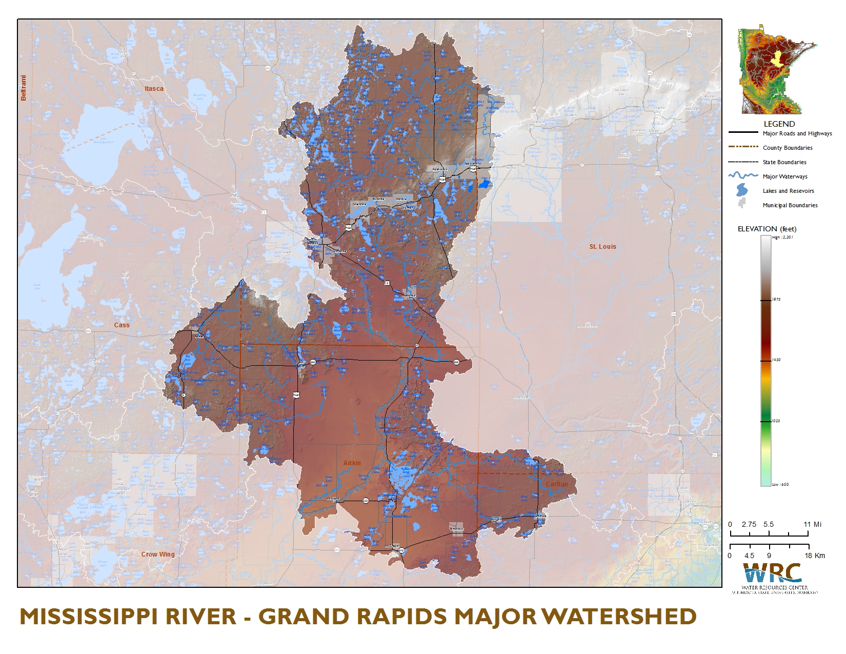 Drainage: 684 sq.mi.