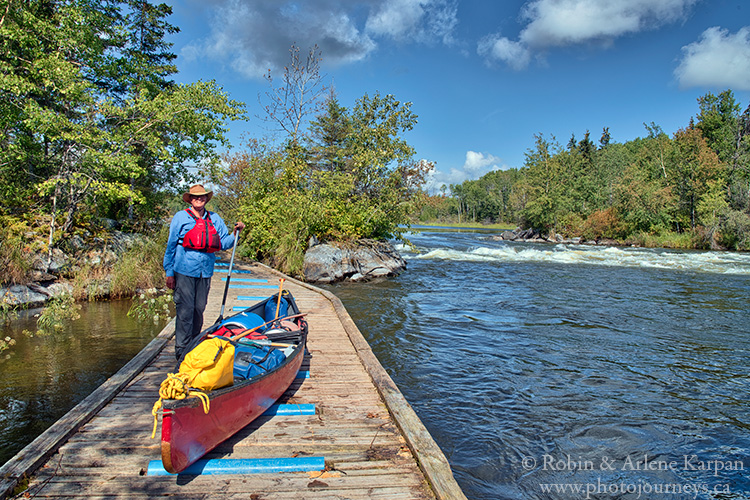 End of Falls Portage