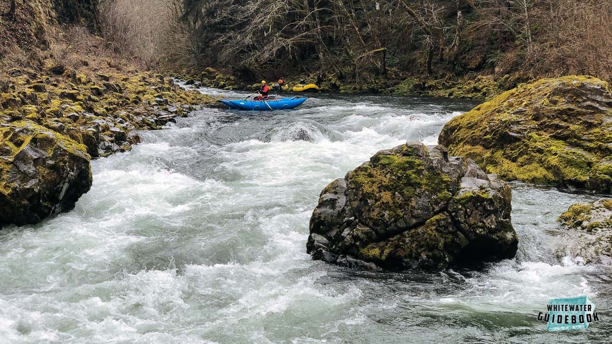 Entrance to Bear Creek Rapid