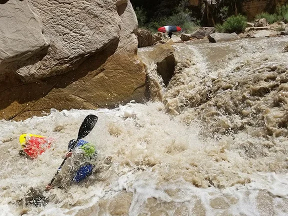 Entrance to First (Upper) Black Box