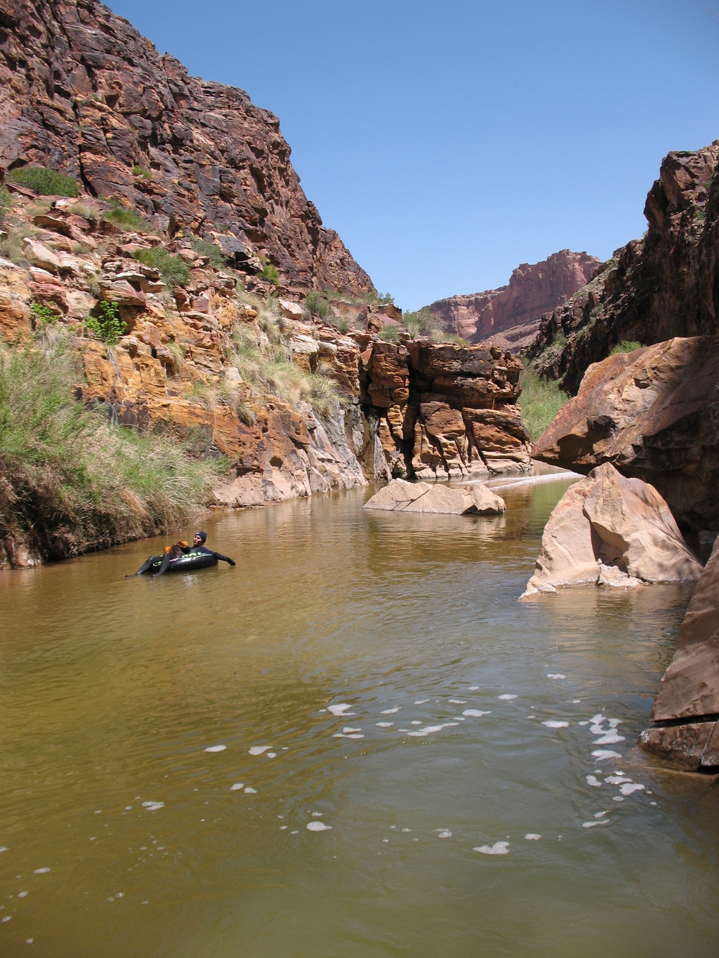 Entrance to Second (Lower) Black Box