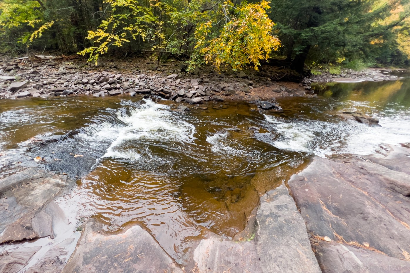 Final Drop of Potato River Falls