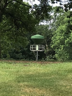 Hansen Park Golf cart bridge