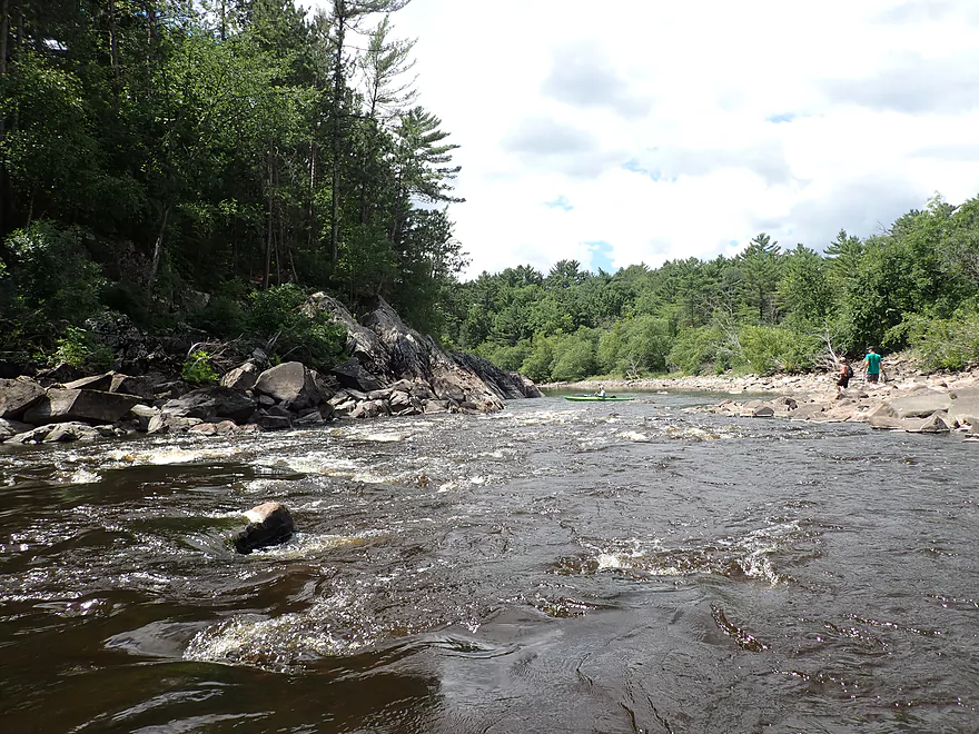 Hatfield Dam (1290 sq.mi. drainage)