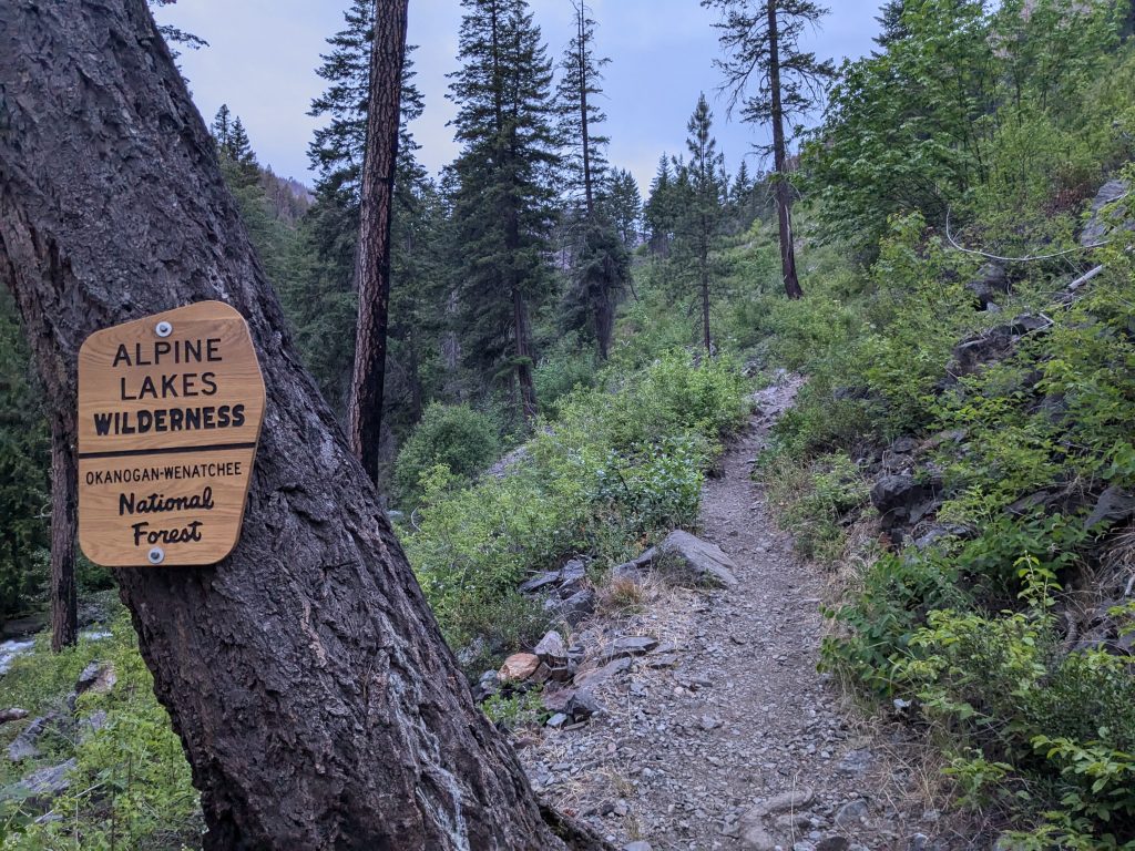 Ingall's Creek Trailhead, Put In