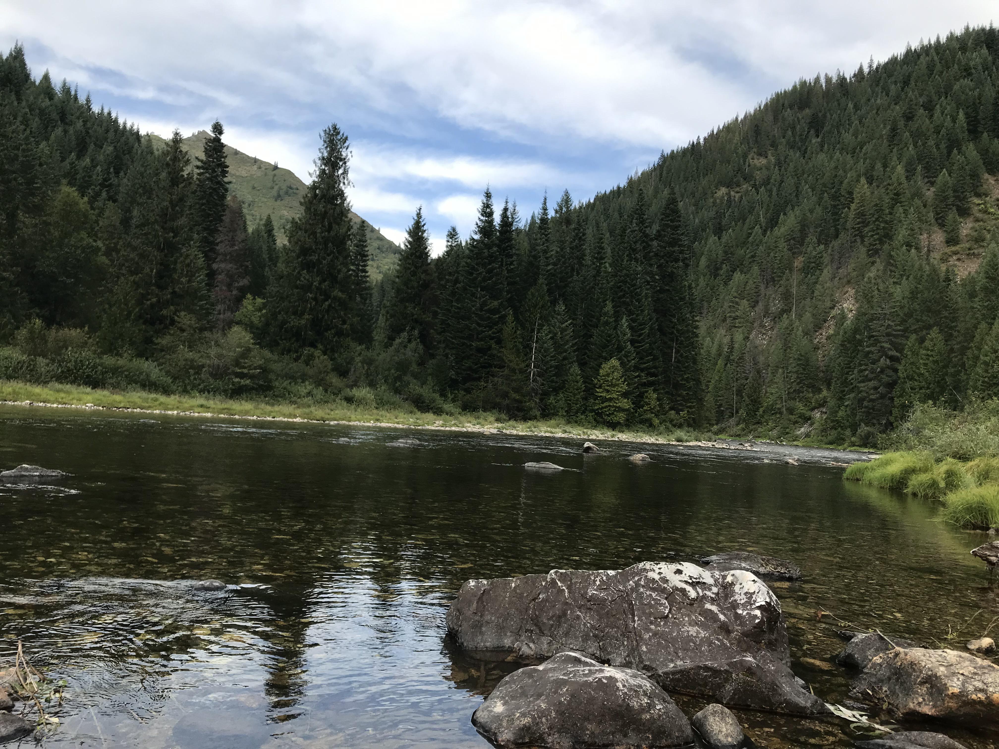 Kelly Forks Campground, Take Out
