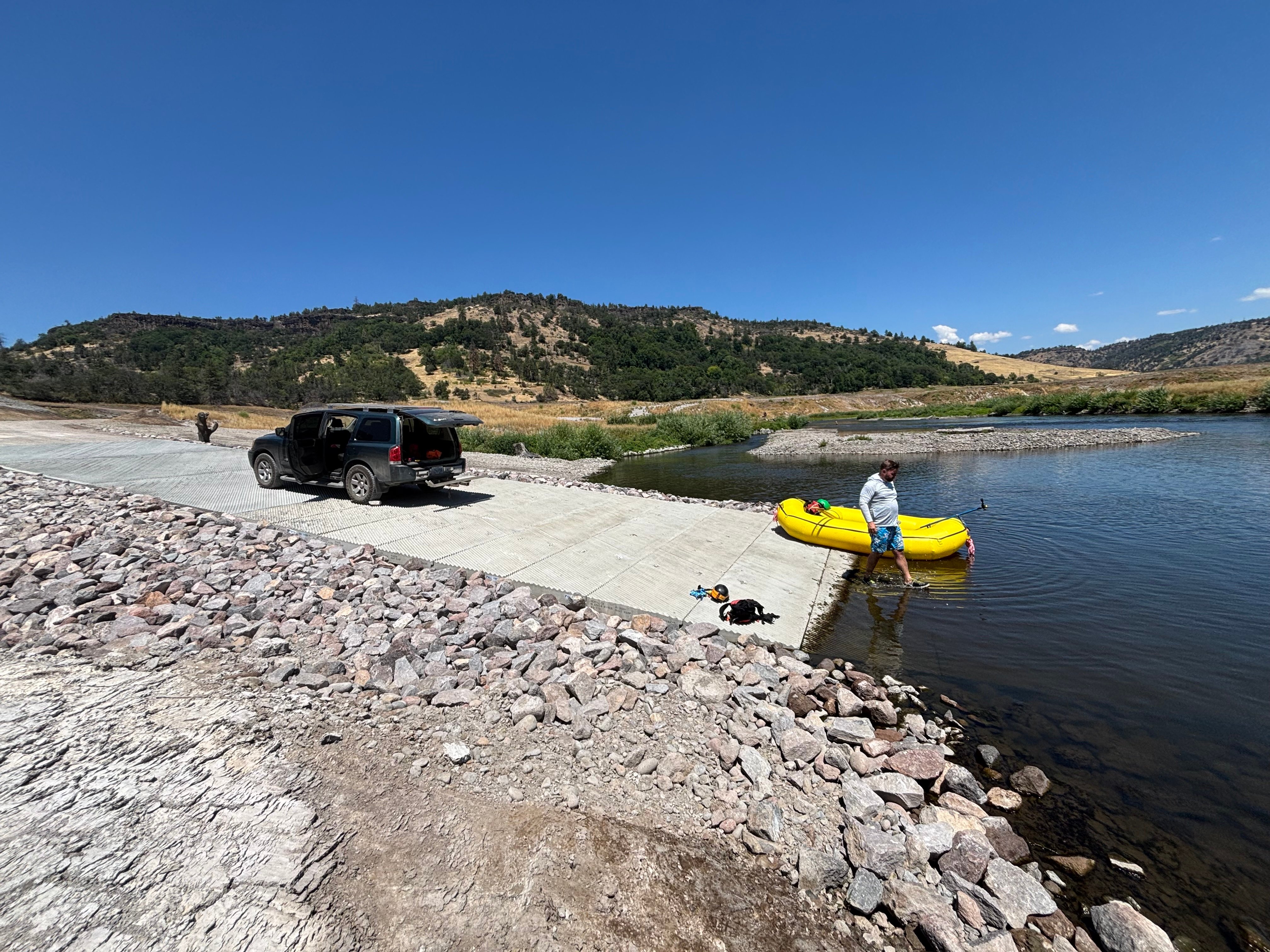 Lenore Rest Area Access