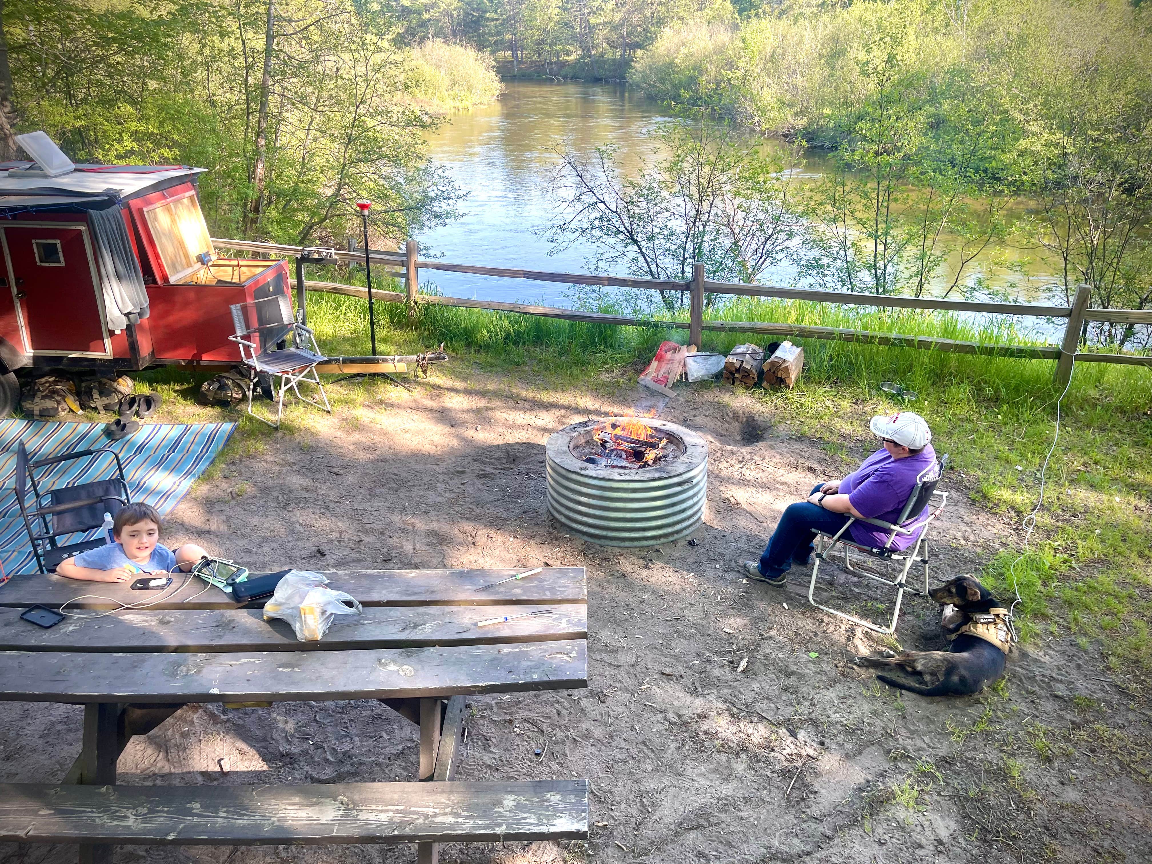 Lincoln Bridge State Forest Campground Put-in