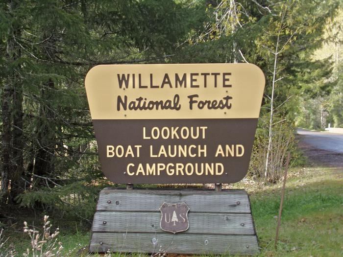 Lookout Campground and Boat Launch Take-Out