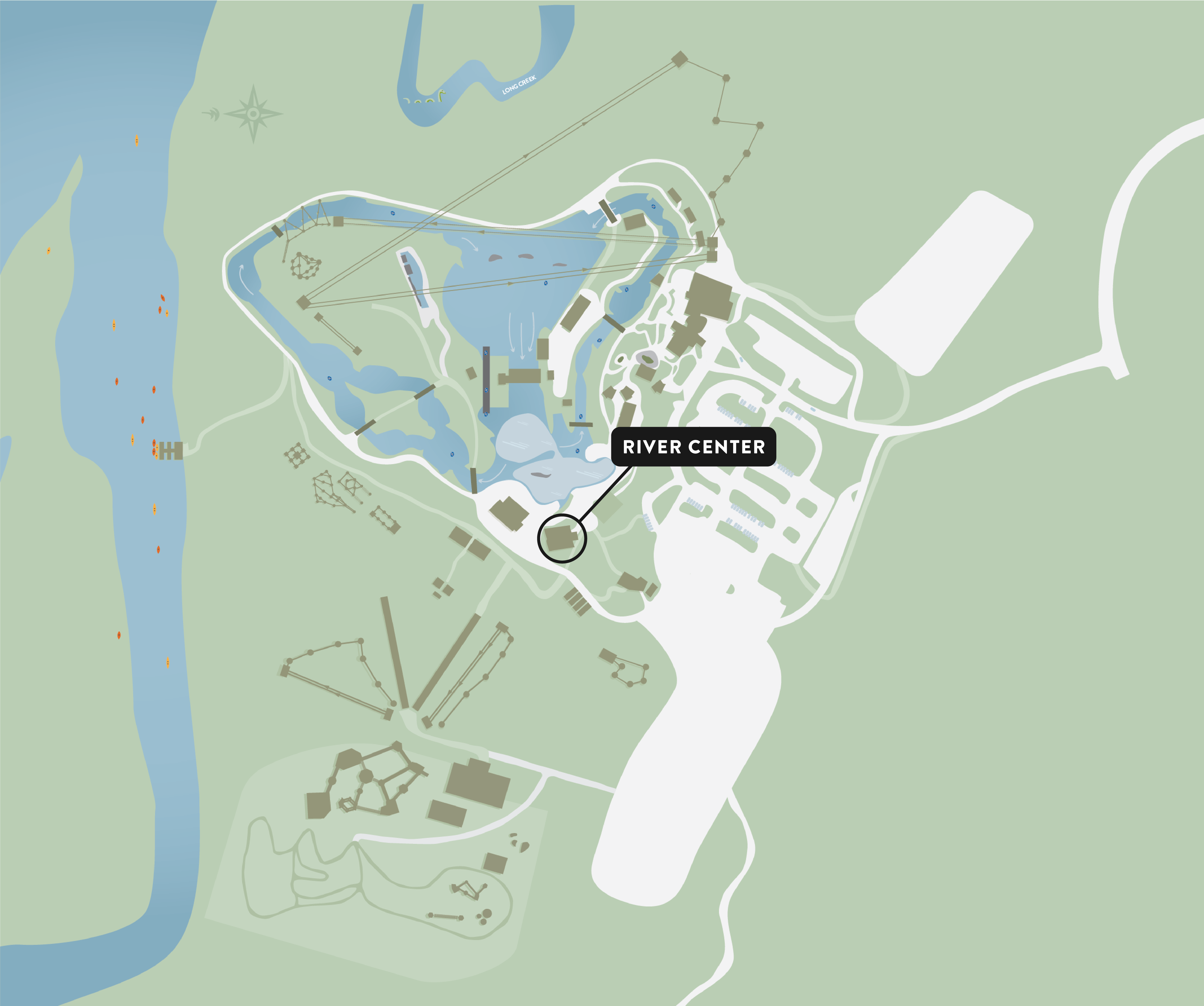 Main Street Derby Center access (Class I-II)