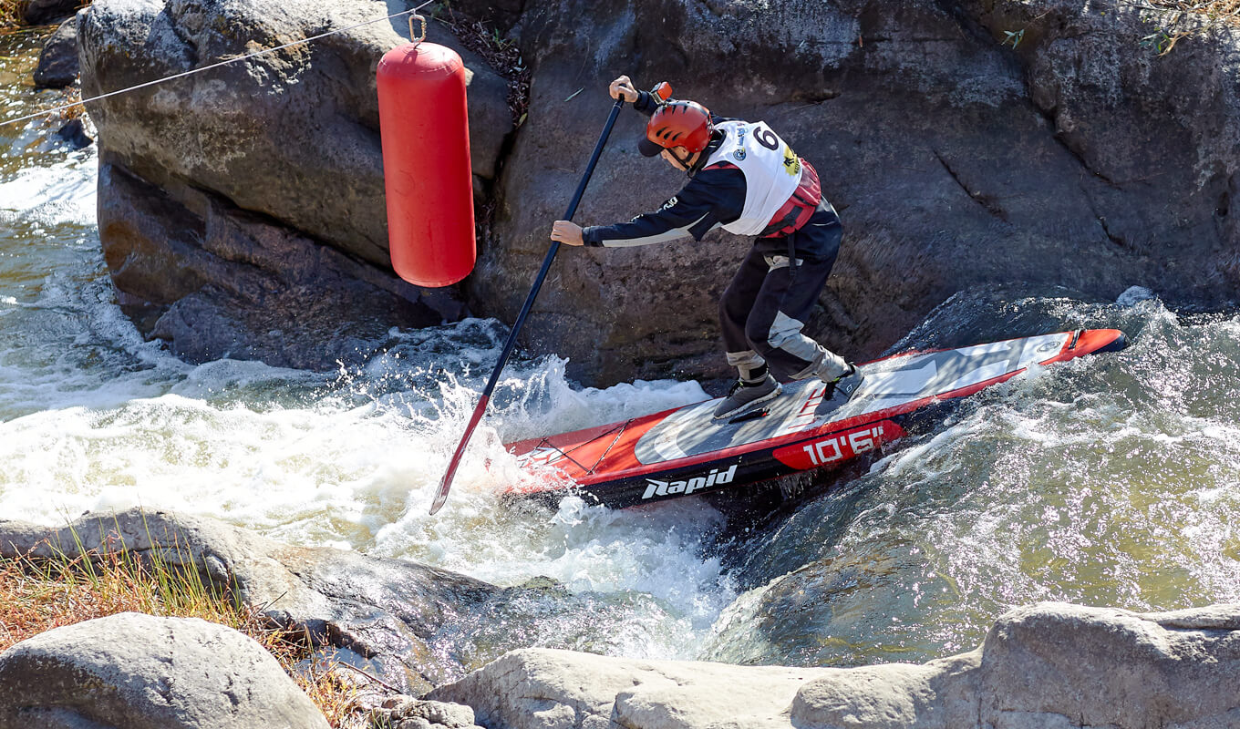 Possible minor rapids / ledge-sequence
