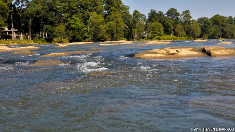 Powers Island put-in parking