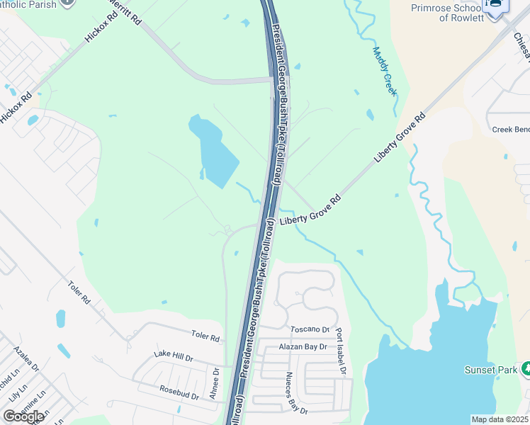 President George Bush Turnpike Bridge