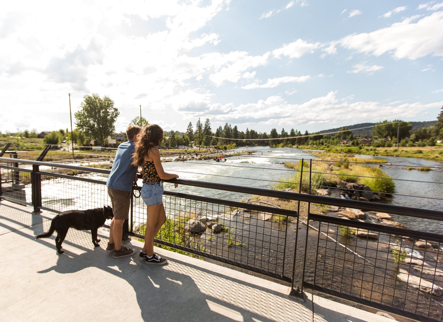 Put-in (actually, parking for access)