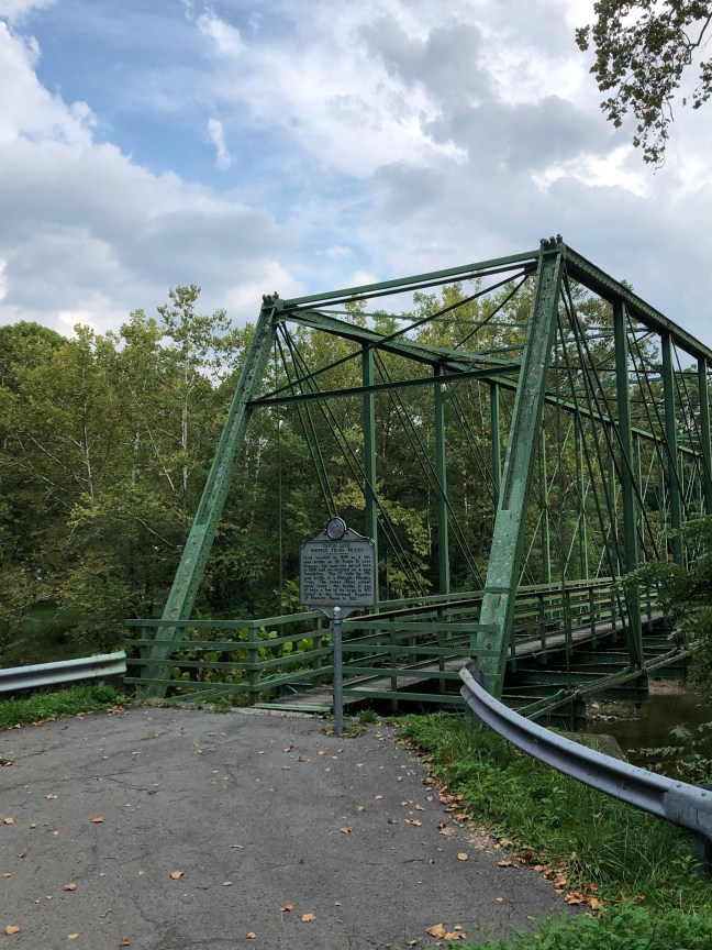 Put-in at Cacapon Lake Whipple Truss Bridge