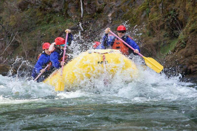 Put-in, below Lower Plaza at FR 32 ford