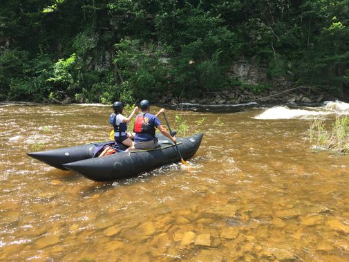 Put In - Dry Fork Rd., 3.3 miles above Gandy, WV