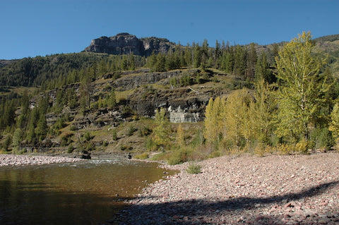 Schafer Meadows Airstrip, Put-In