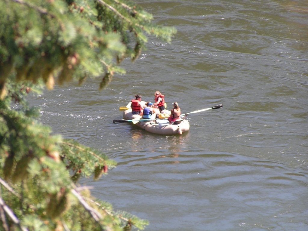 Start of Continuous Whitewater