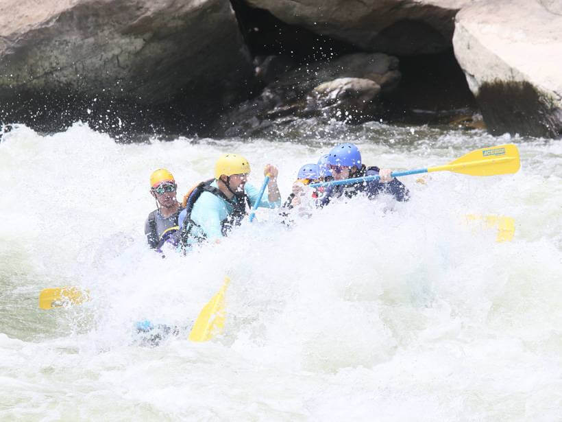 Take-Out Above Gorge