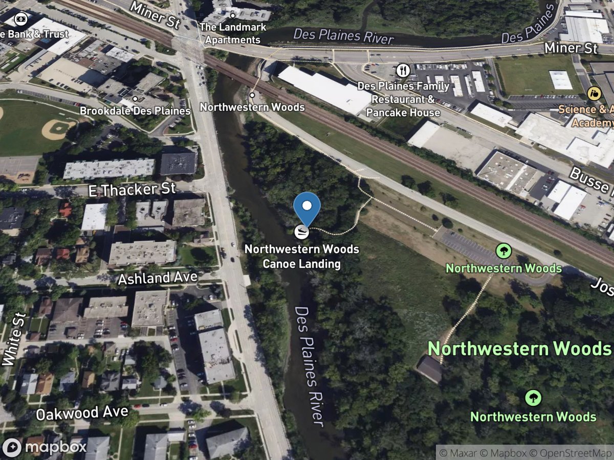 Northwestern Woods Canoe Landing