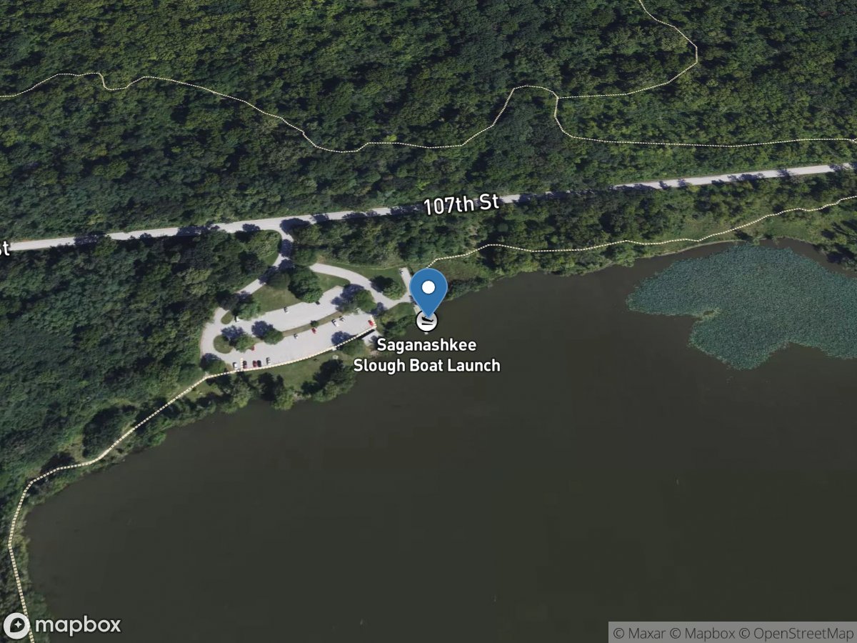 Saganashkee Slough boat launch