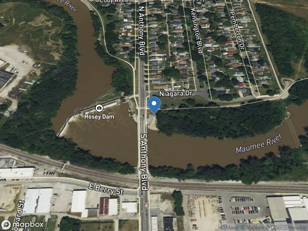 Maumee Dam Public Access Site