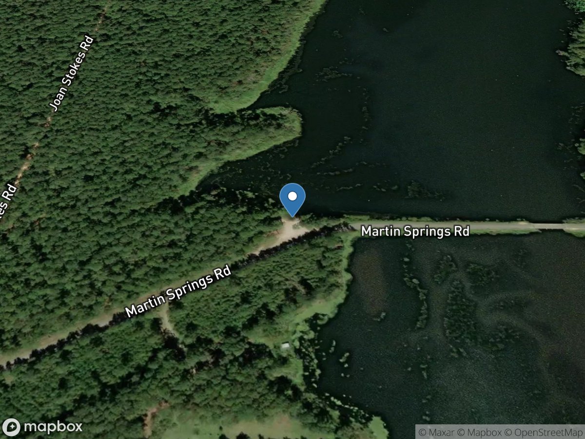 Martin Springs Boat Ramp