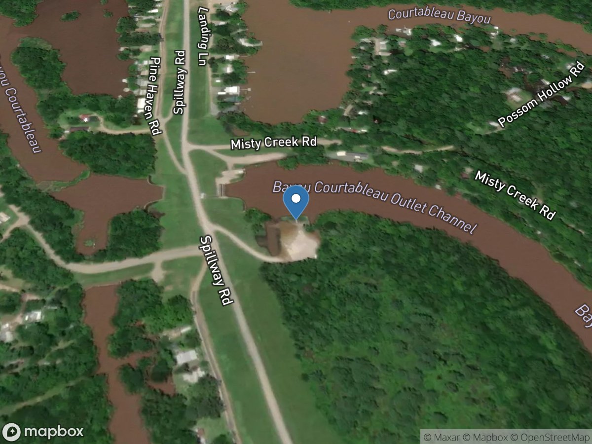 Courtableau Bayou Outlet Channel