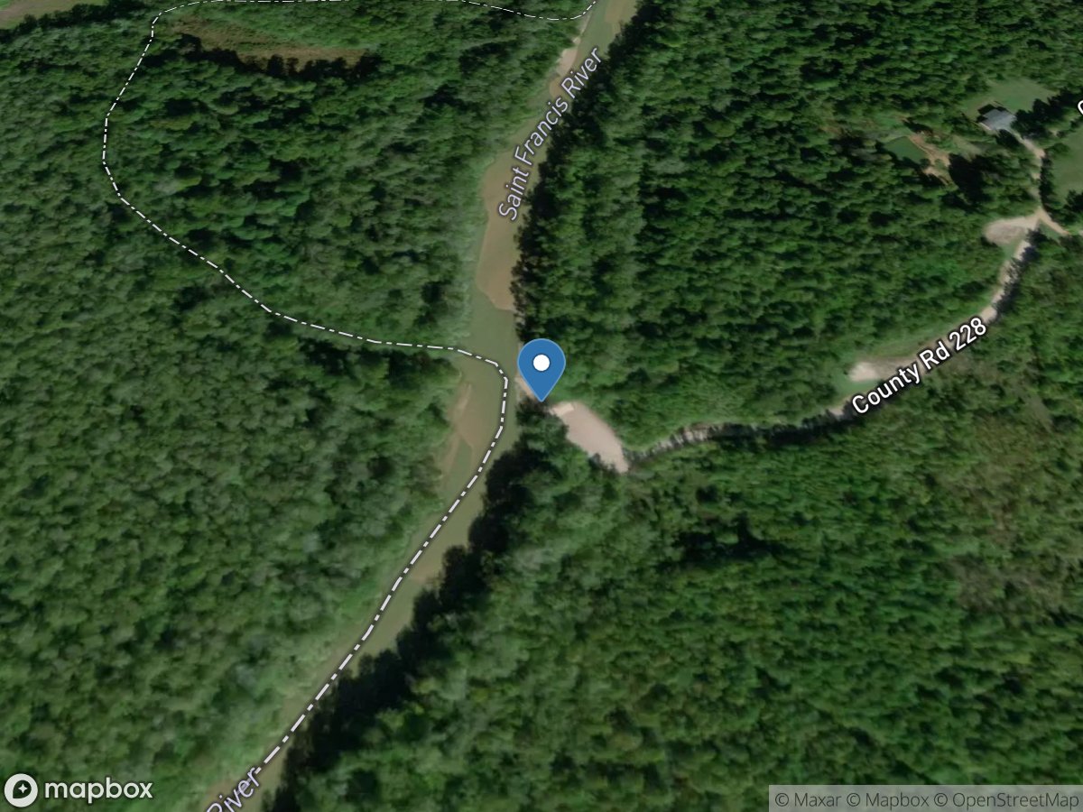 Chalk Bluff Trail Access