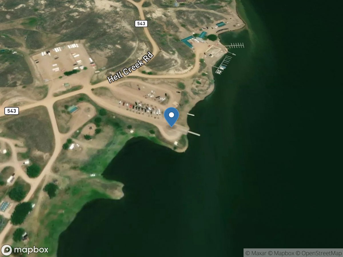 Hell Creek State Park Marina