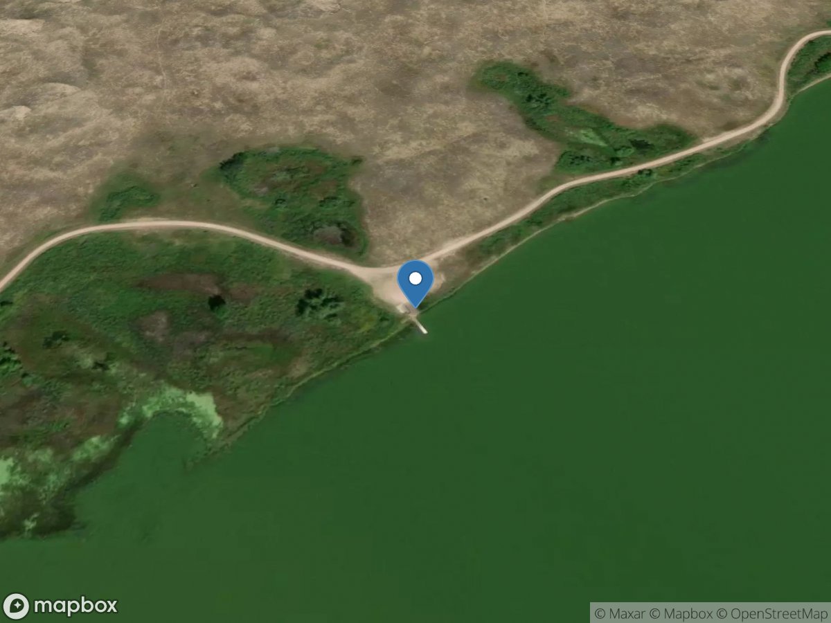 Dewey Lake rock ramp