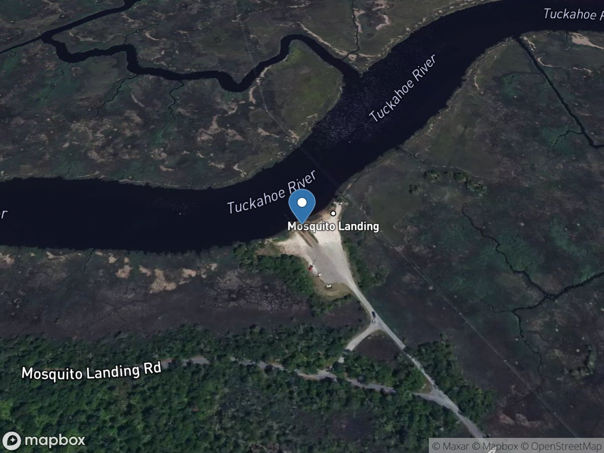 Boat at Tuckahoe Wildlife Management Area