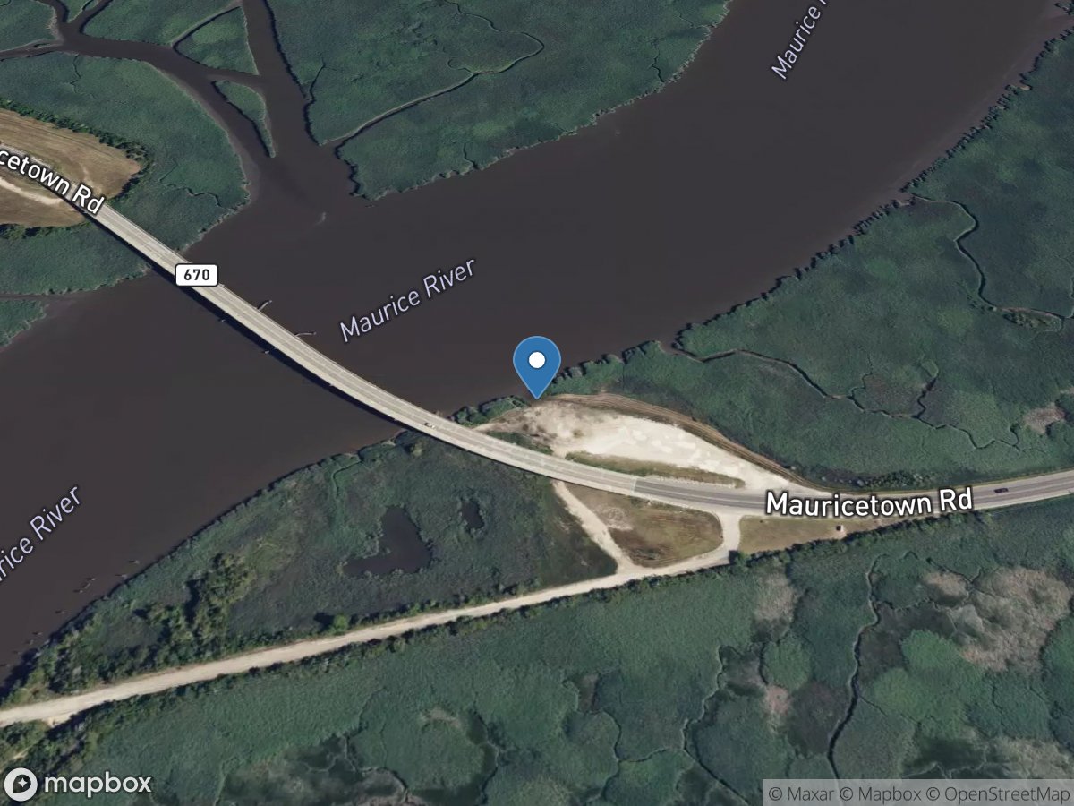 Public Access at Route 670/ Mauricetown Road