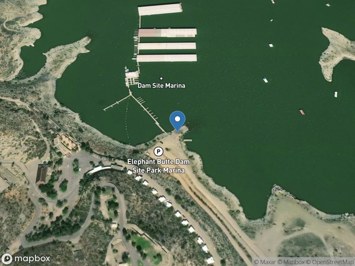 Elephant Butte Lake State Park - Dam Site