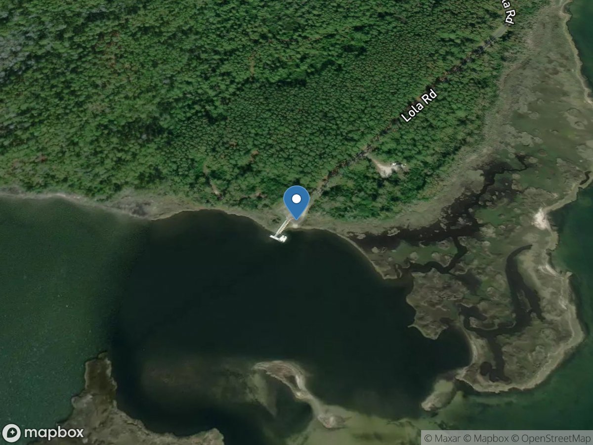 Cedar Island National Refuge Boat Ramp