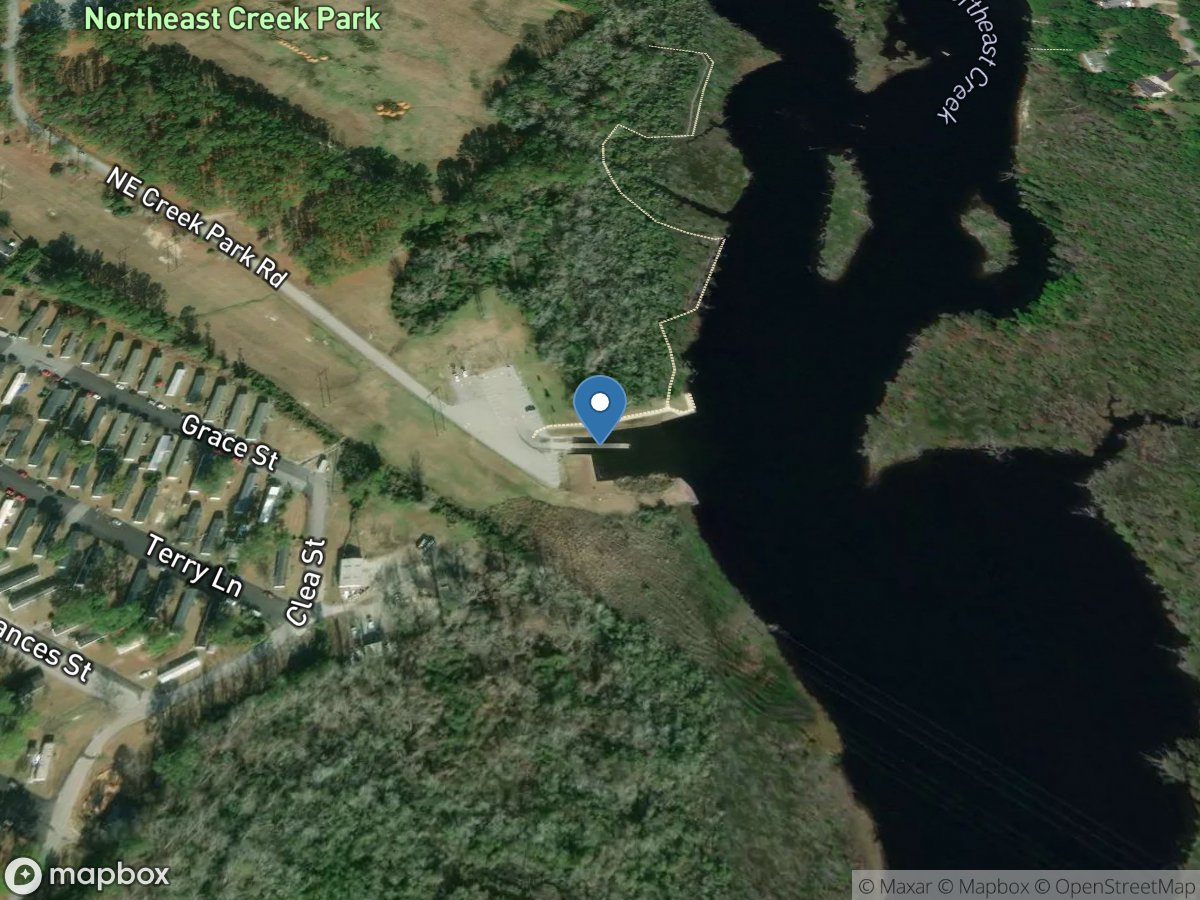 Northeast Creek Park boat ramp