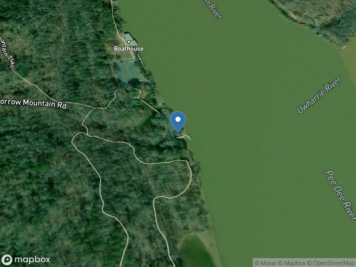 Morrow Mountain Boat Launch