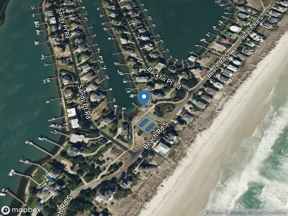 Paved Boat Ramp - Figure Eight Island