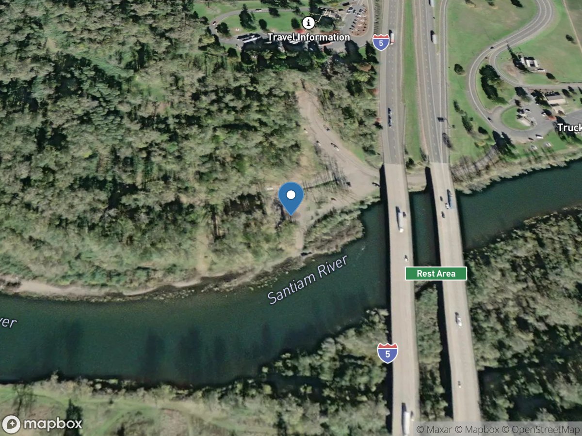 Santiam Rest Area (Old Ramp)