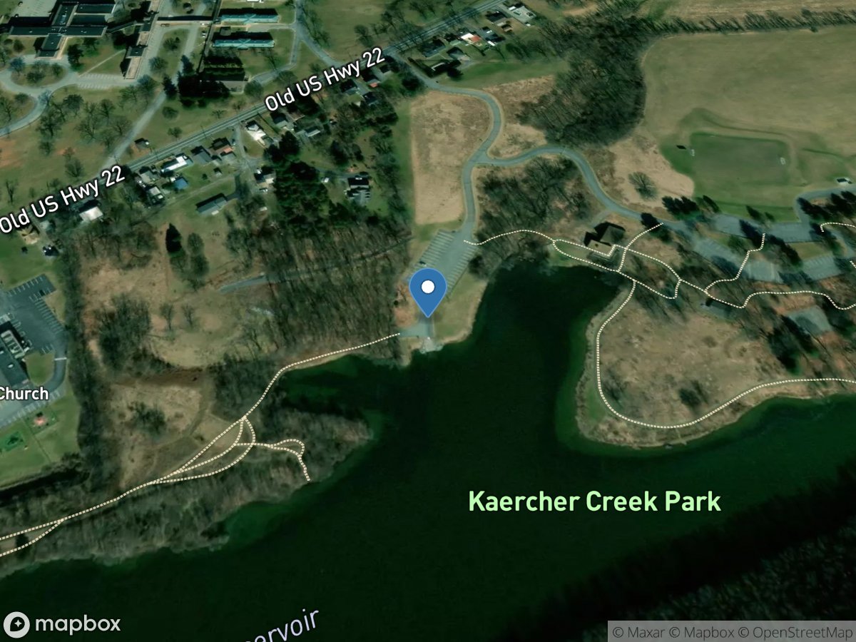 Kaercher Creek Lake Fishing Access 1