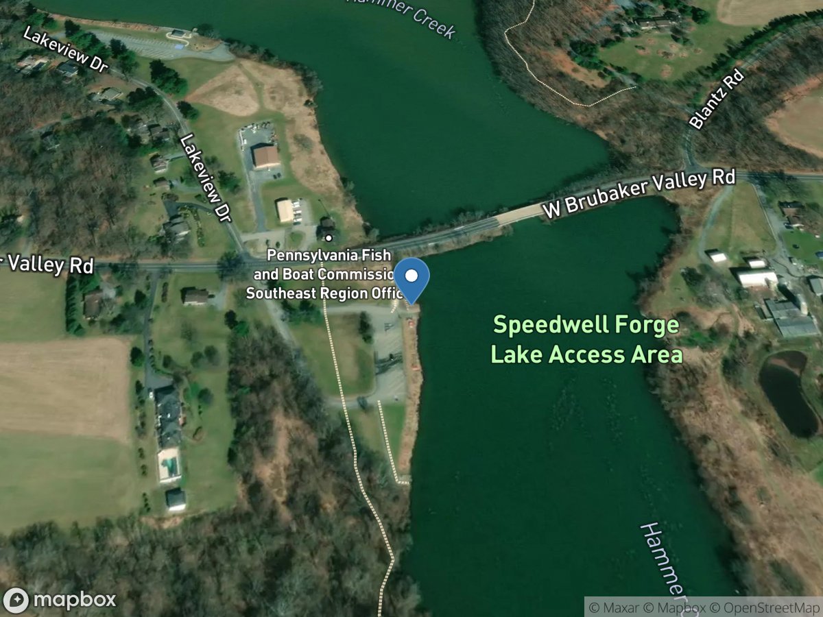 Speedwell Forge Lake - May not be usable